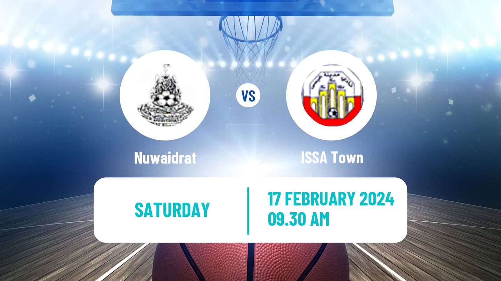 Basketball Bahraini Premier League Basketball Nuwaidrat - ISSA Town
