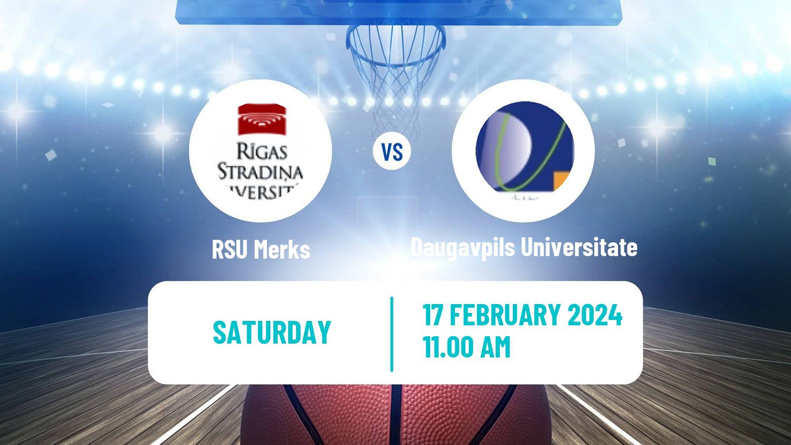 Basketball WBBL RSU Merks - Daugavpils Universitate