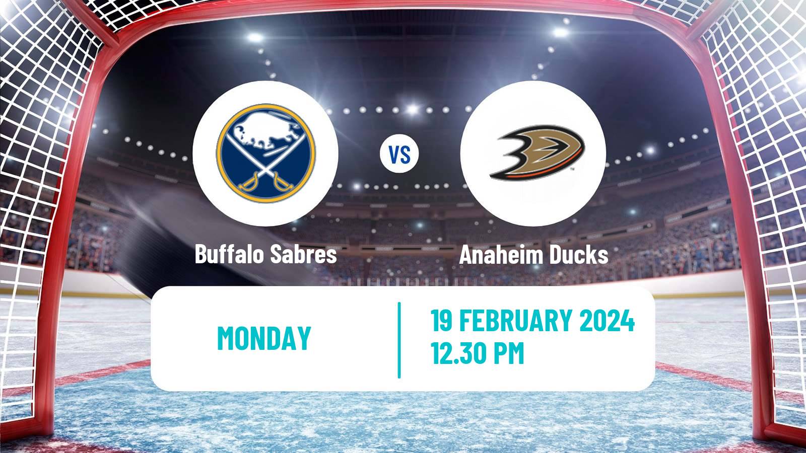 Hockey NHL Buffalo Sabres - Anaheim Ducks