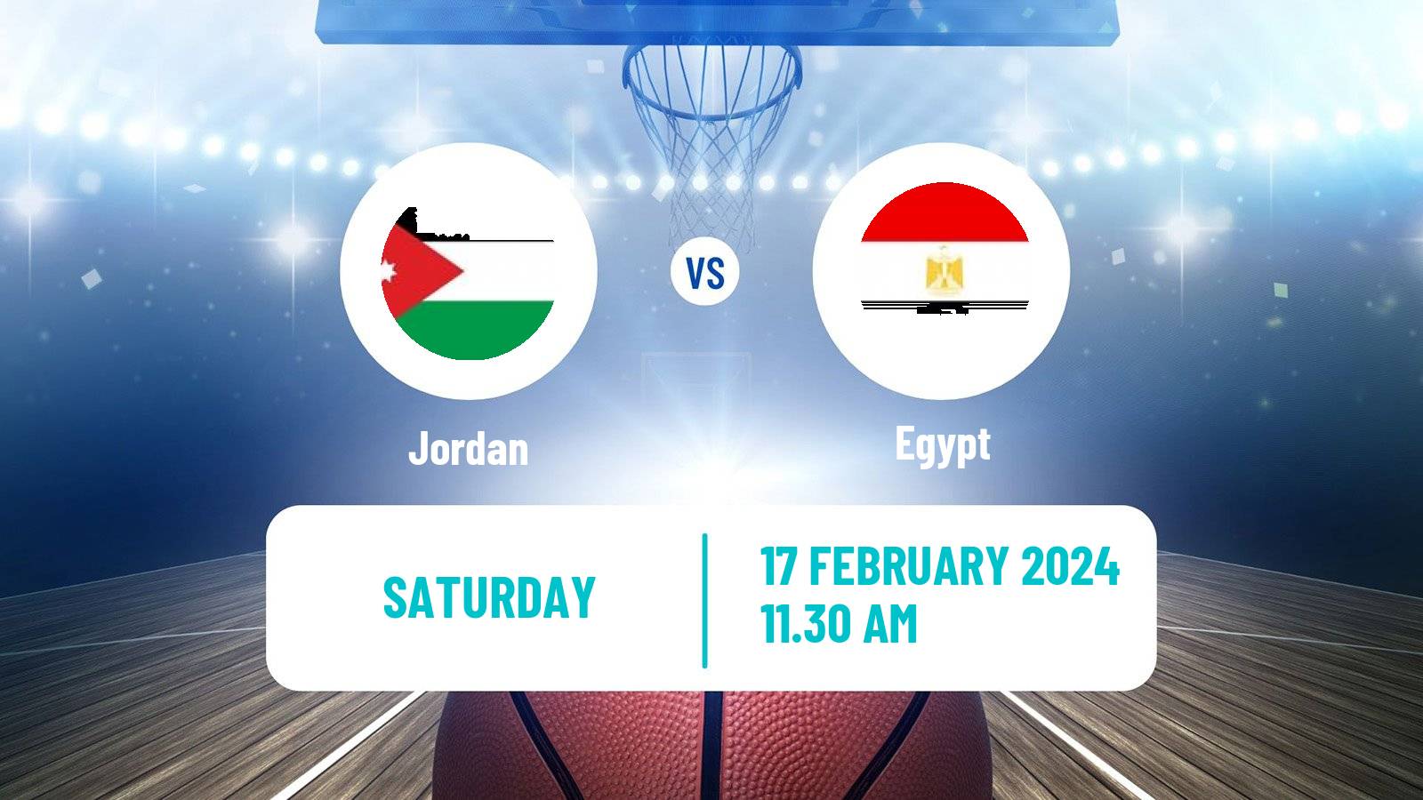 Basketball Friendly International Basketball Jordan - Egypt