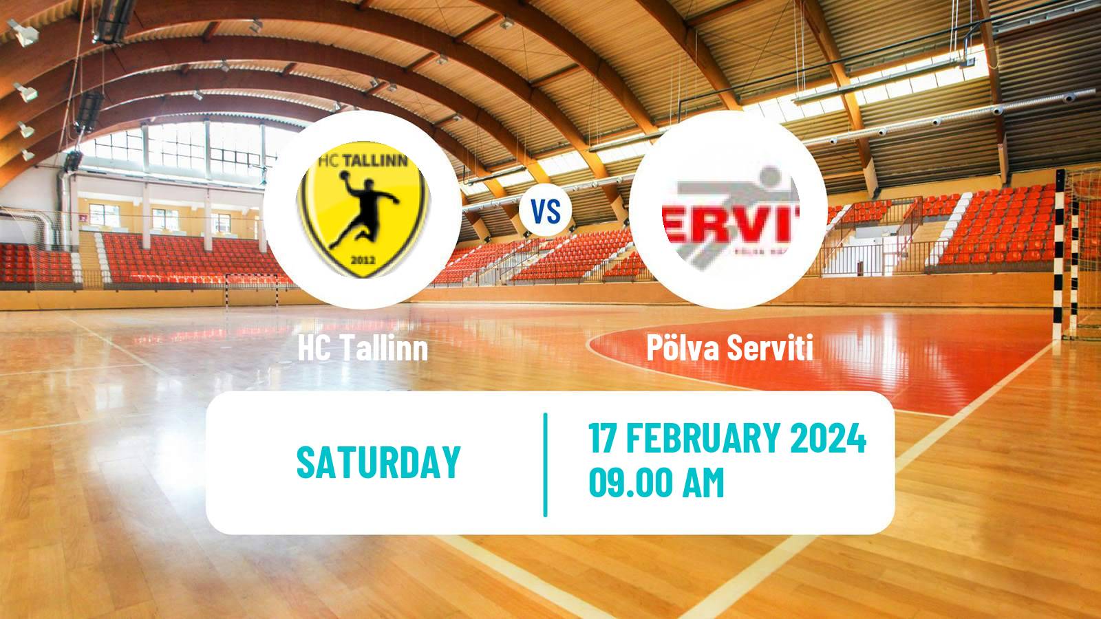 Handball Estonian Meistriliiga Handball HC Tallinn - Pölva Serviti