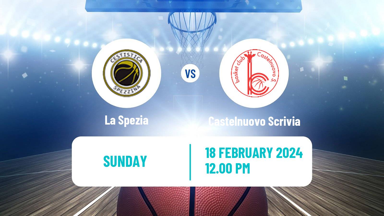 Basketball Serie A2 Basketball Women Group A La Spezia - Castelnuovo Scrivia