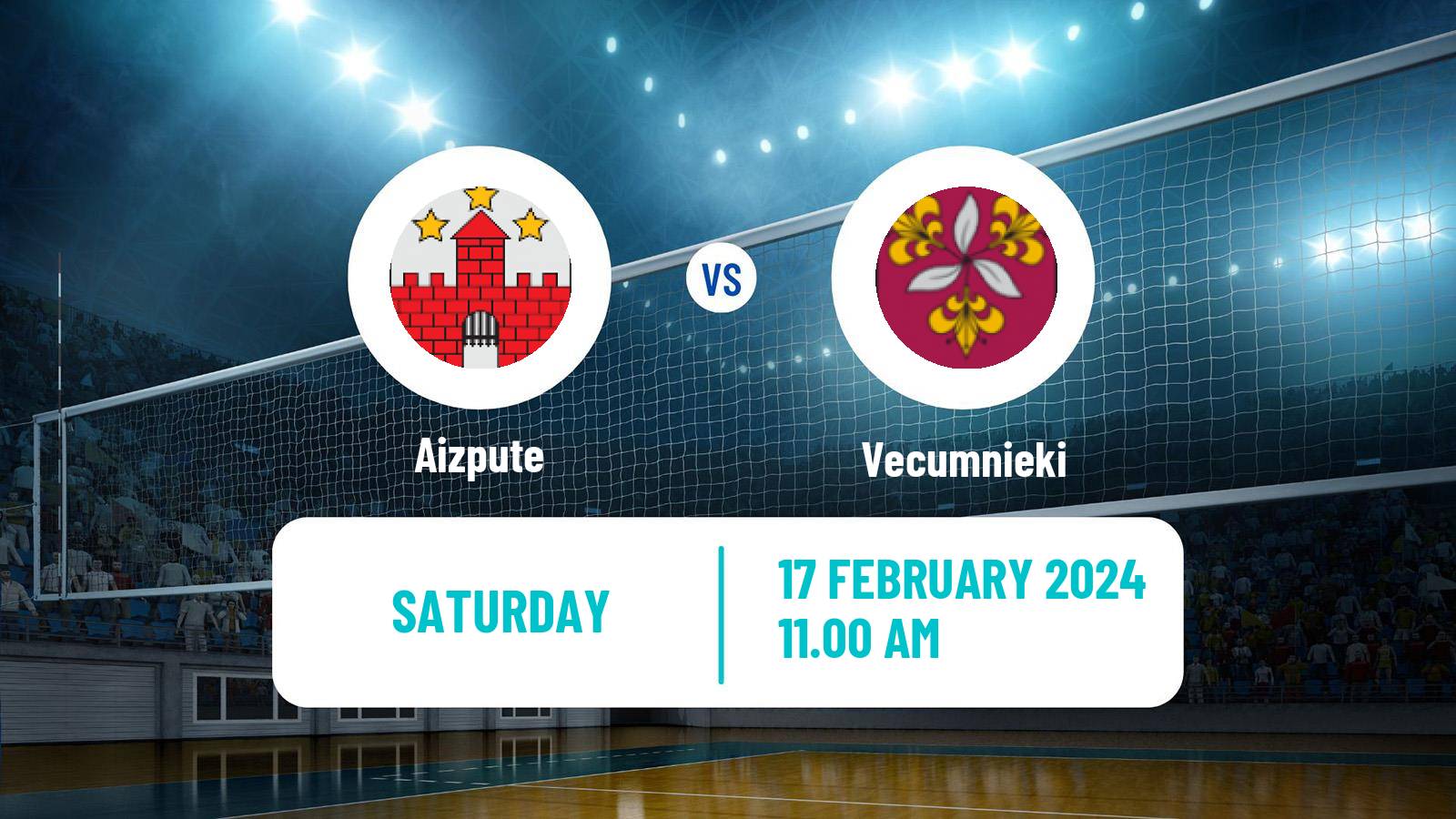 Volleyball Latvian Nacionala Liga Volleyball Aizpute - Vecumnieki