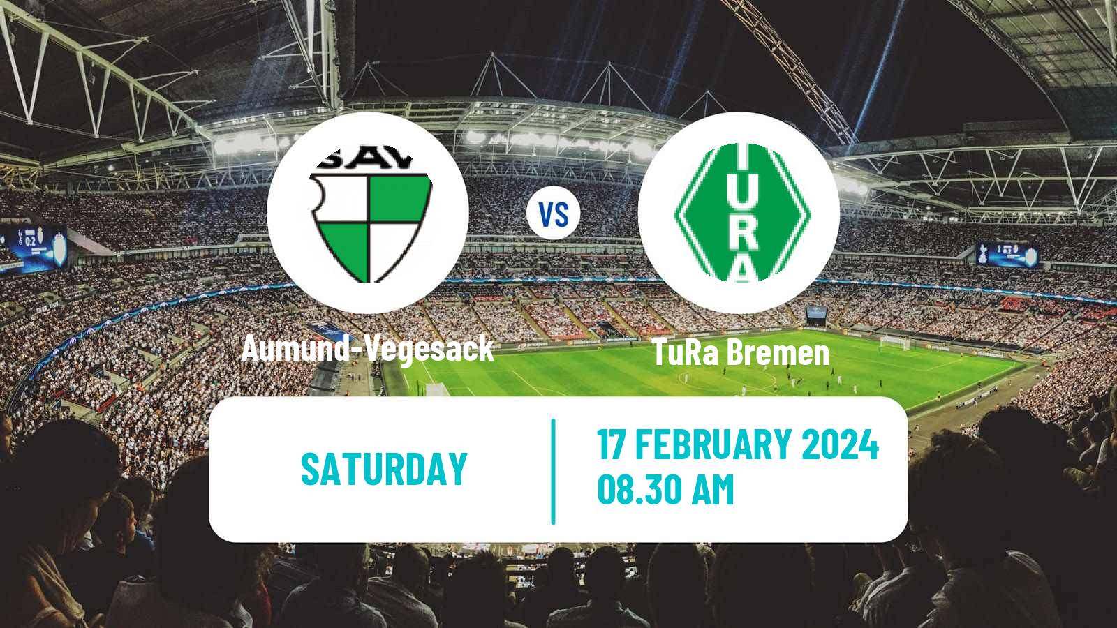 Soccer German Oberliga Bremen Aumund-Vegesack - TuRa Bremen