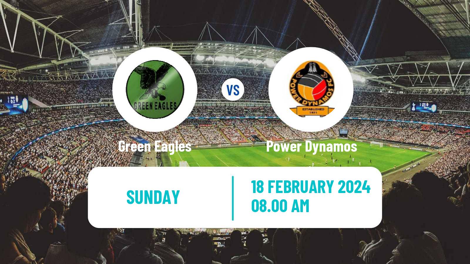 Soccer Zambian Premier League Green Eagles - Power Dynamos