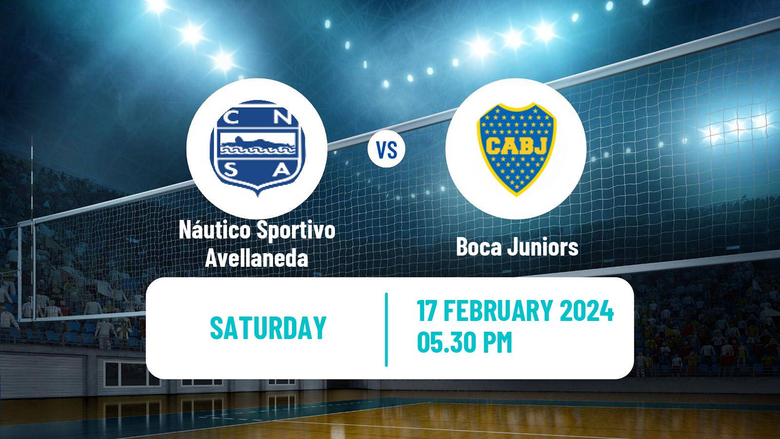 Volleyball Argentinian Liga Volleyball Women Náutico Sportivo Avellaneda - Boca Juniors