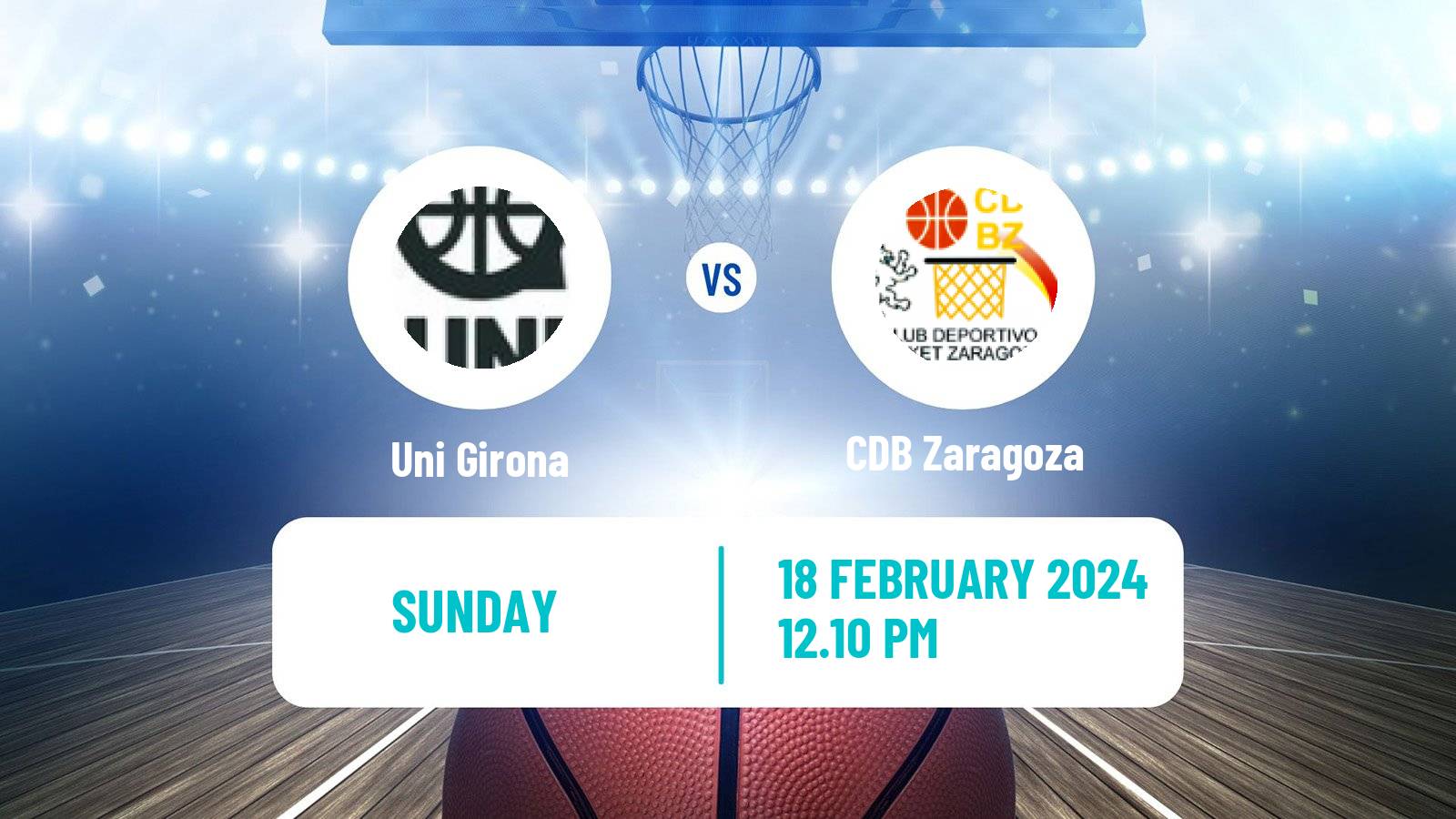 Basketball Spanish Liga Femenina Basketball Uni Girona - Zaragoza