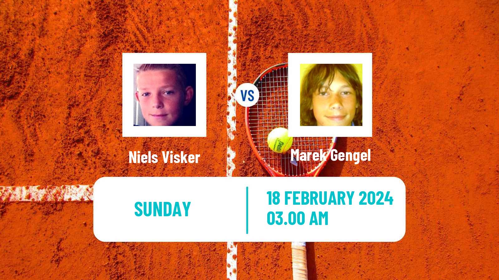 Tennis ITF M15 Sharm Elsheikh 3 Men Niels Visker - Marek Gengel