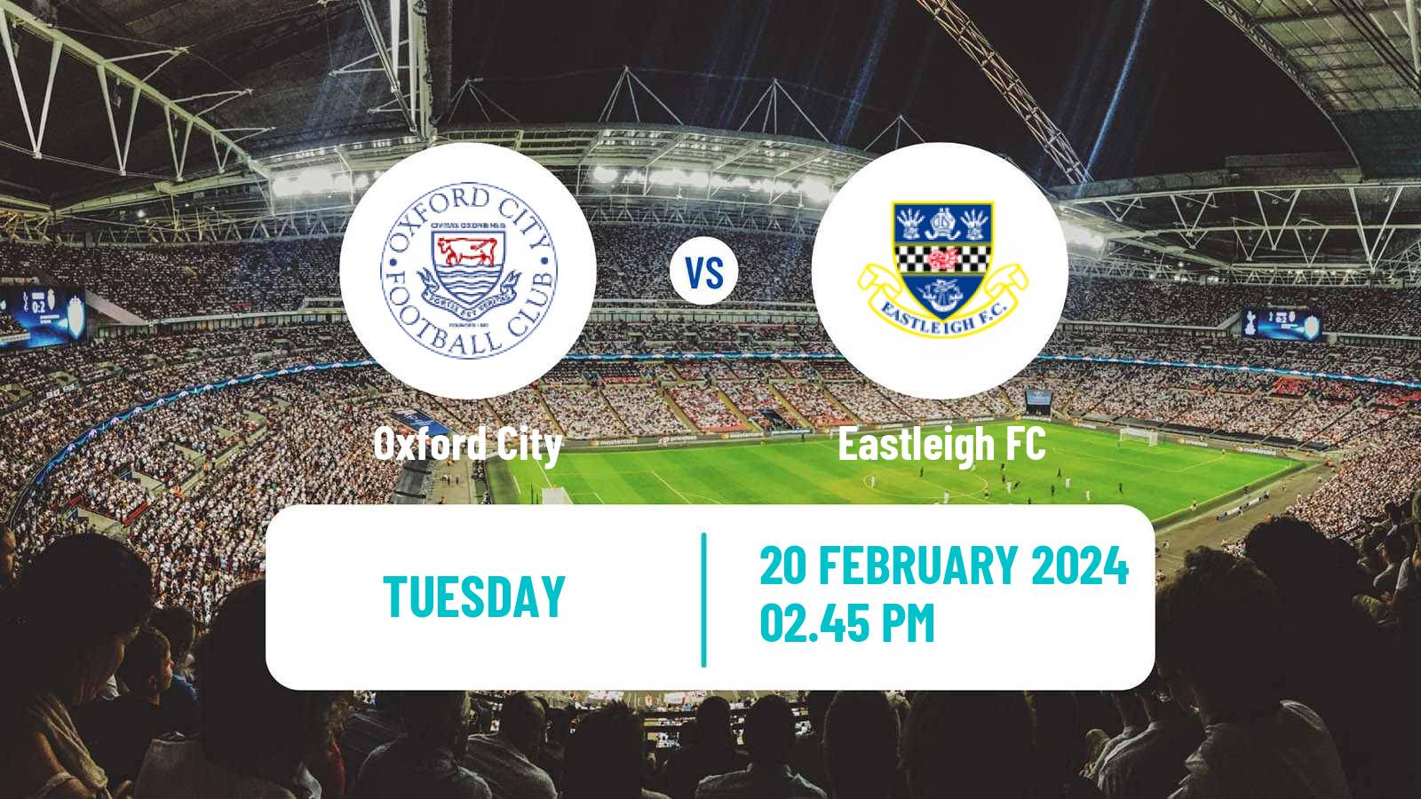 Soccer English National League Oxford City - Eastleigh