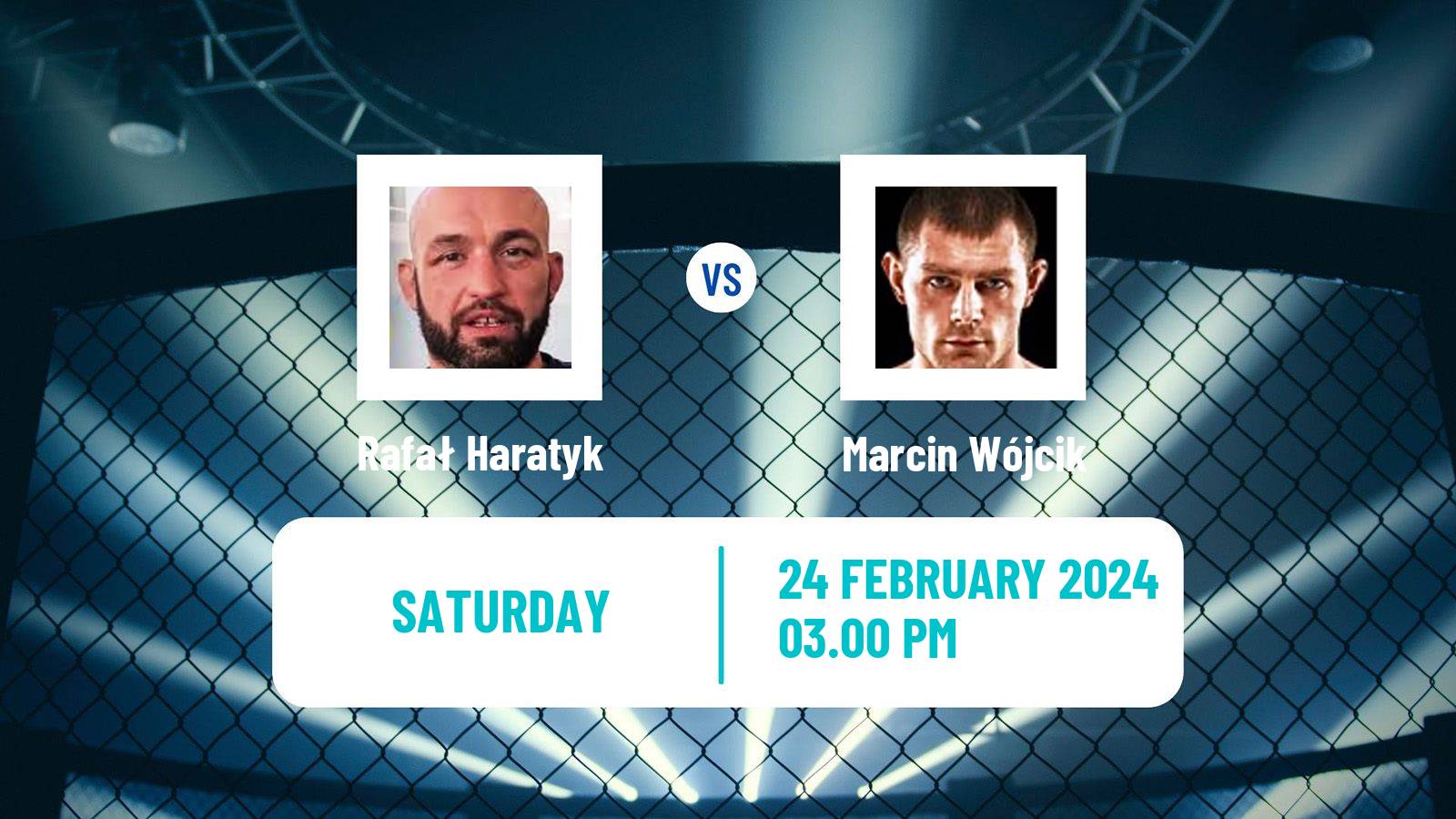 MMA Light Heavyweight Ksw Men Rafał Haratyk - Marcin Wójcik