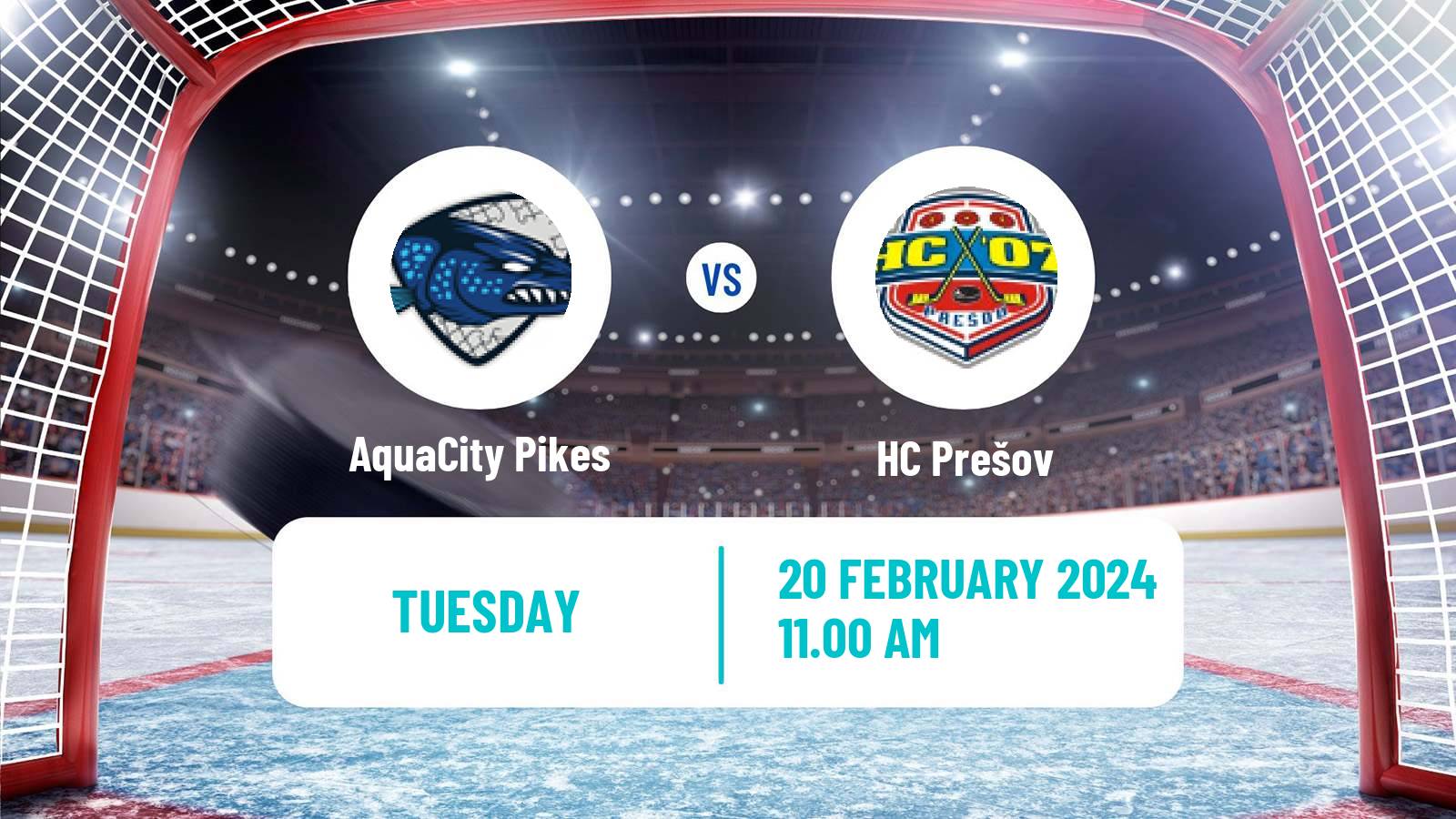 Hockey Slovak 1 Liga Hockey AquaCity Pikes - Prešov