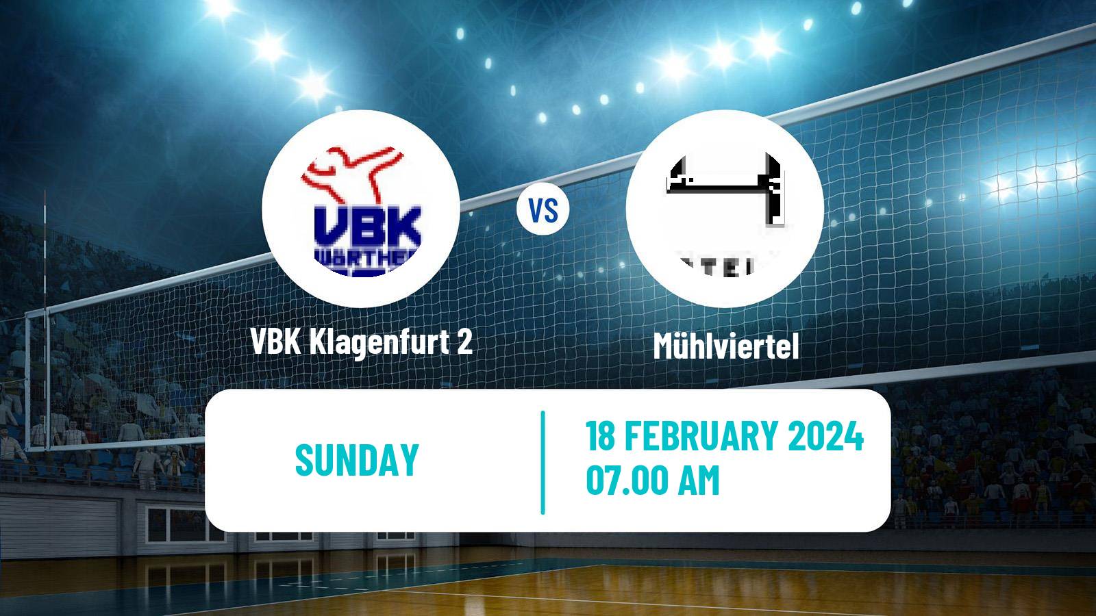 Volleyball Austrian 2 Bundesliga Volleyball VBK Klagenfurt 2 - Mühlviertel