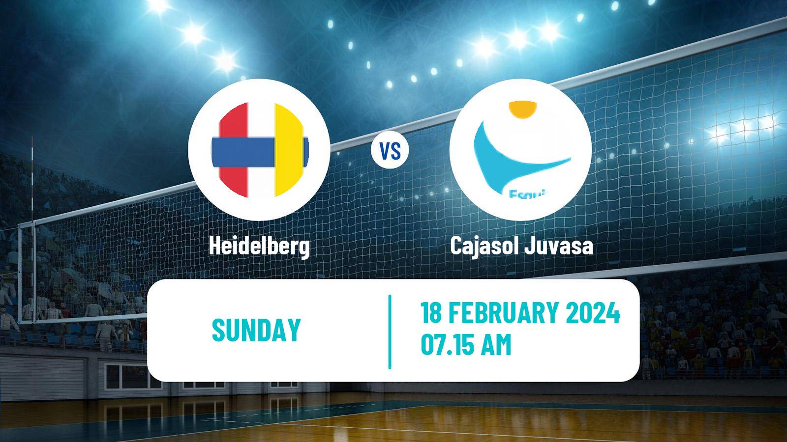 Volleyball Spanish SuperLiga Volleyball Women Heidelberg - Cajasol Juvasa