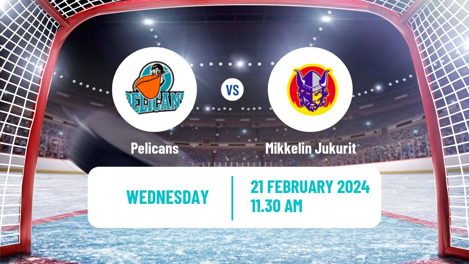 Hockey Finnish SM-liiga Pelicans - Mikkelin Jukurit