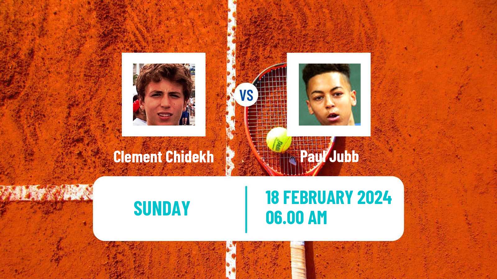 Tennis Glasgow Challenger Men Clement Chidekh - Paul Jubb