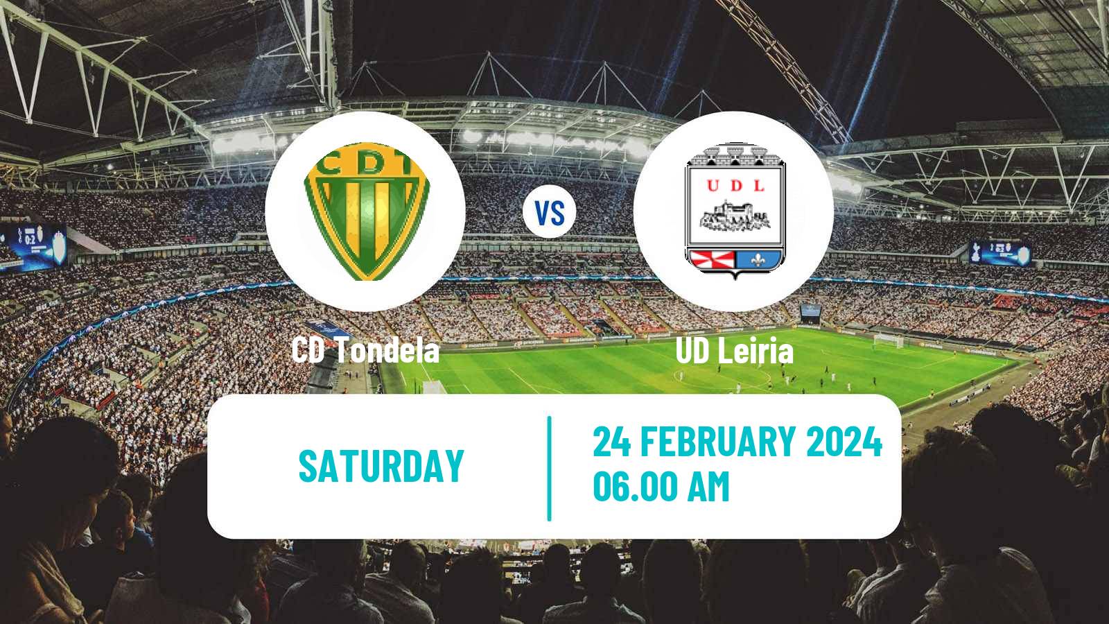 Soccer Portuguese Liga 2 Tondela - Leiria