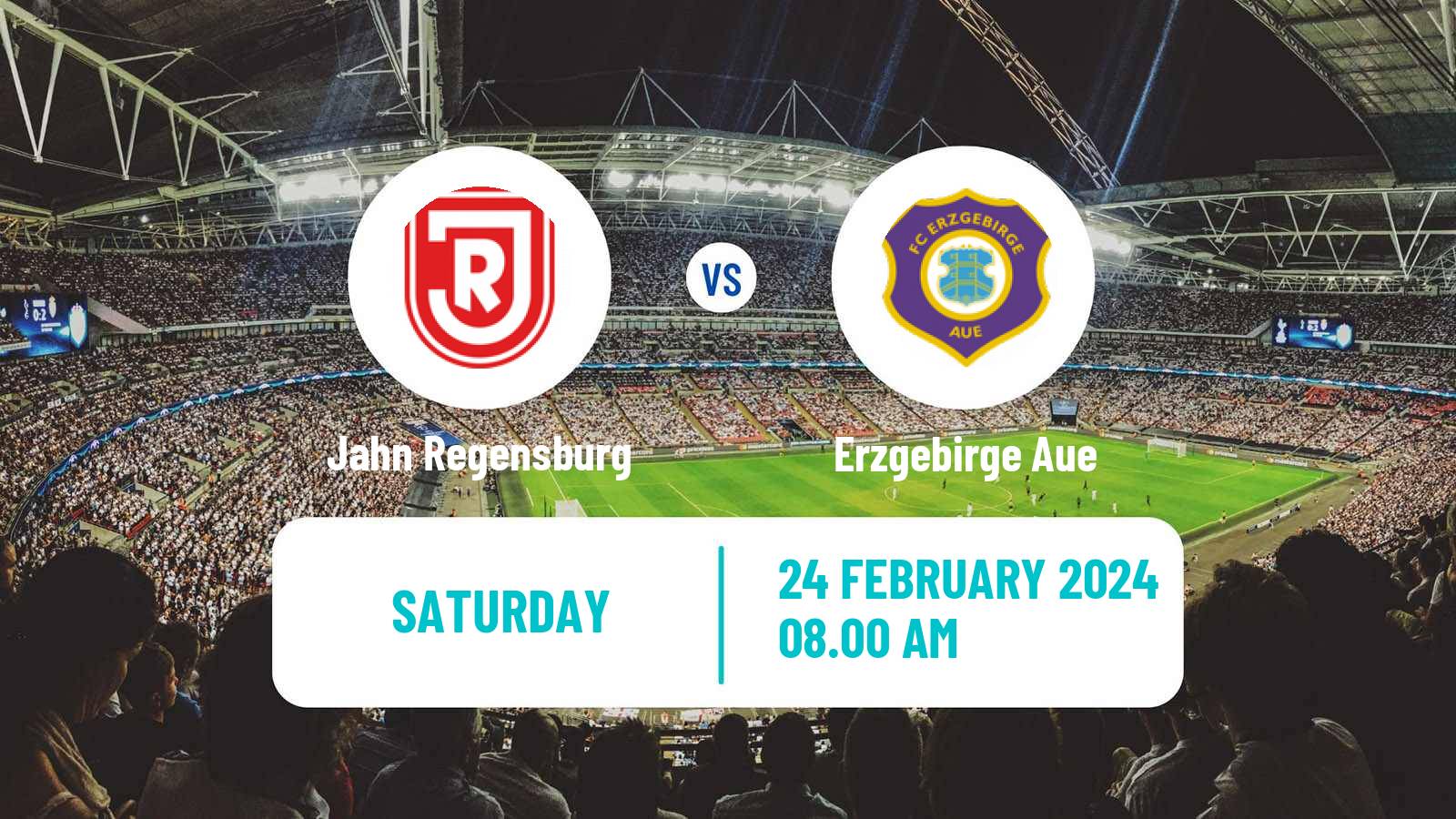 Soccer German 3 Bundesliga Jahn Regensburg - Erzgebirge Aue