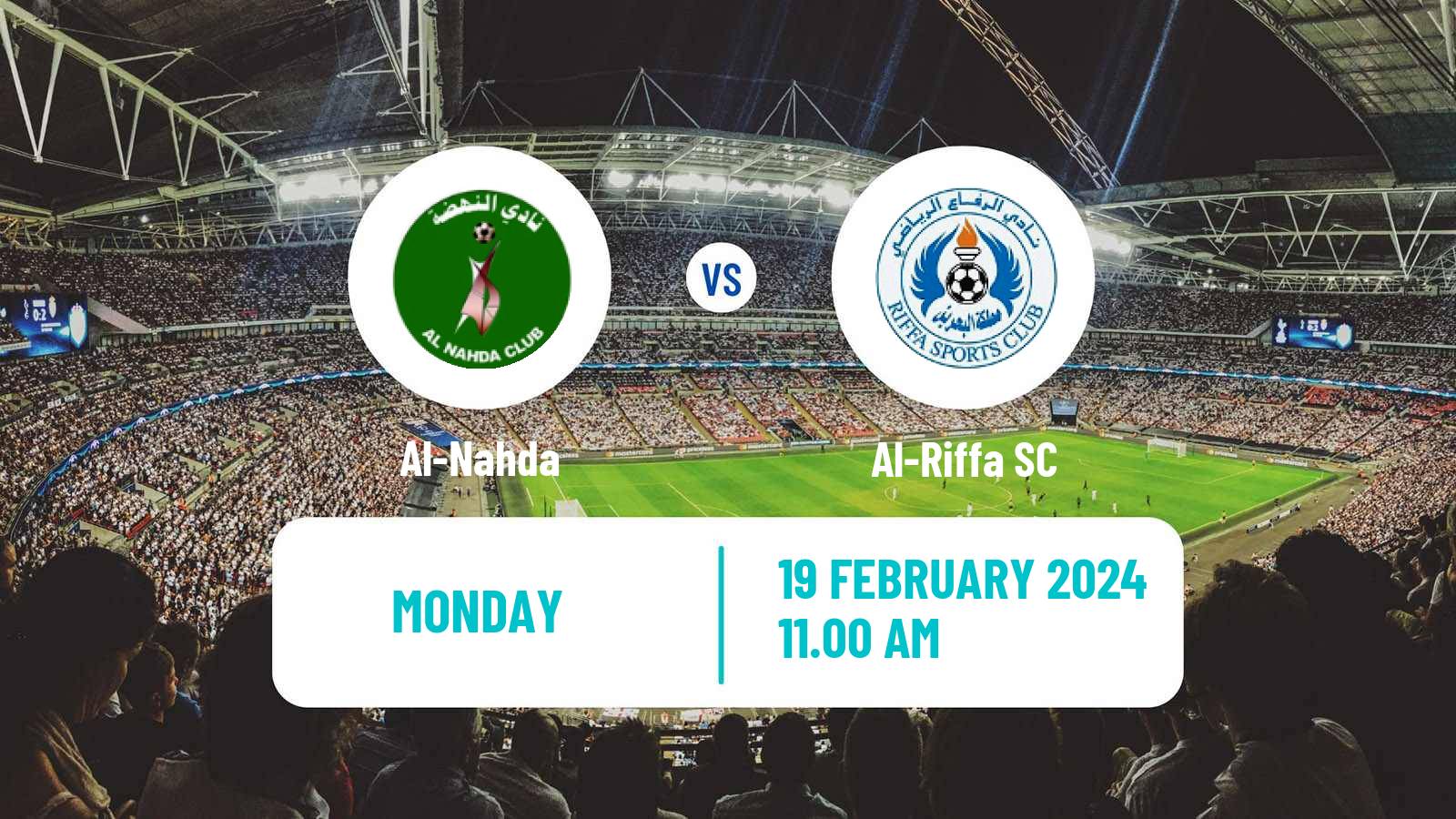 Soccer AFC Cup Al-Nahda - Al-Riffa