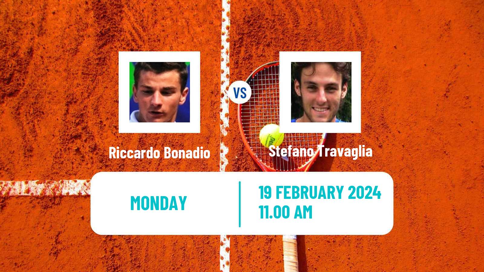 Tennis Tenerife 2 Challenger Men Riccardo Bonadio - Stefano Travaglia