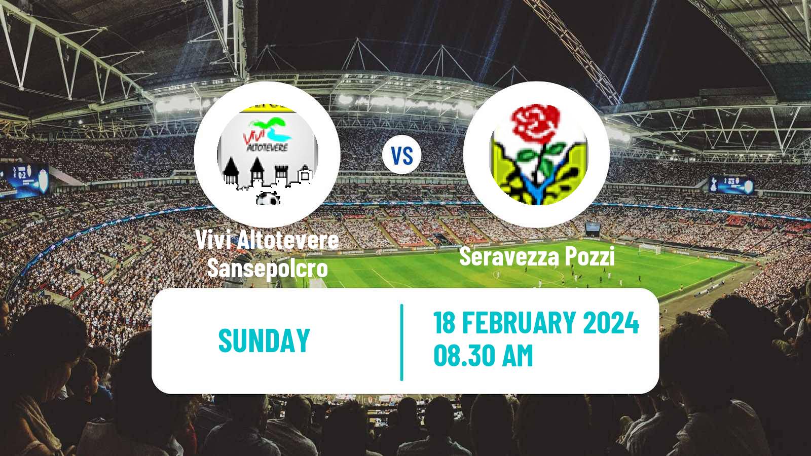 Soccer Italian Serie D - Group E Vivi Altotevere Sansepolcro - Seravezza Pozzi
