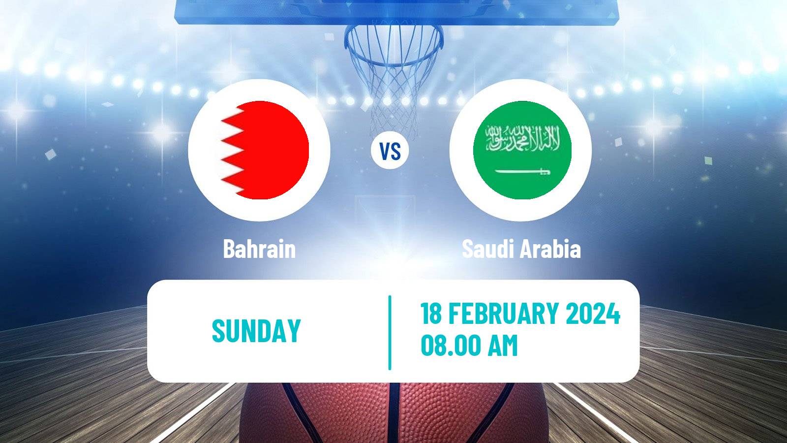 Basketball Friendly International Basketball Bahrain - Saudi Arabia