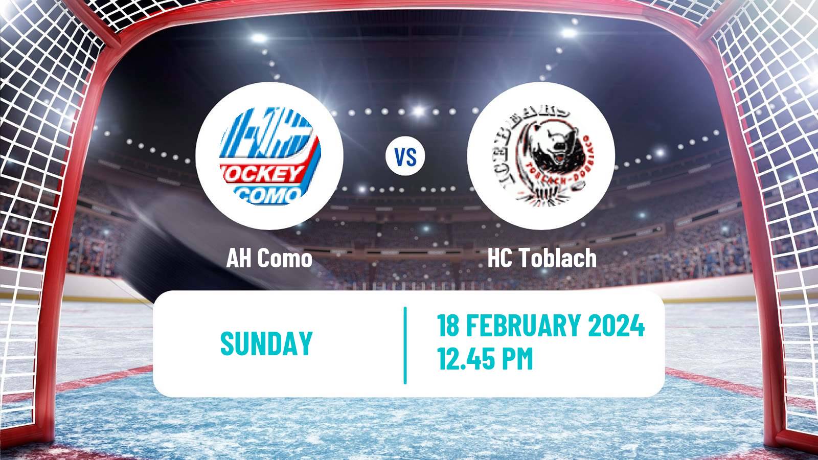 Hockey Italian IHL Como - Toblach