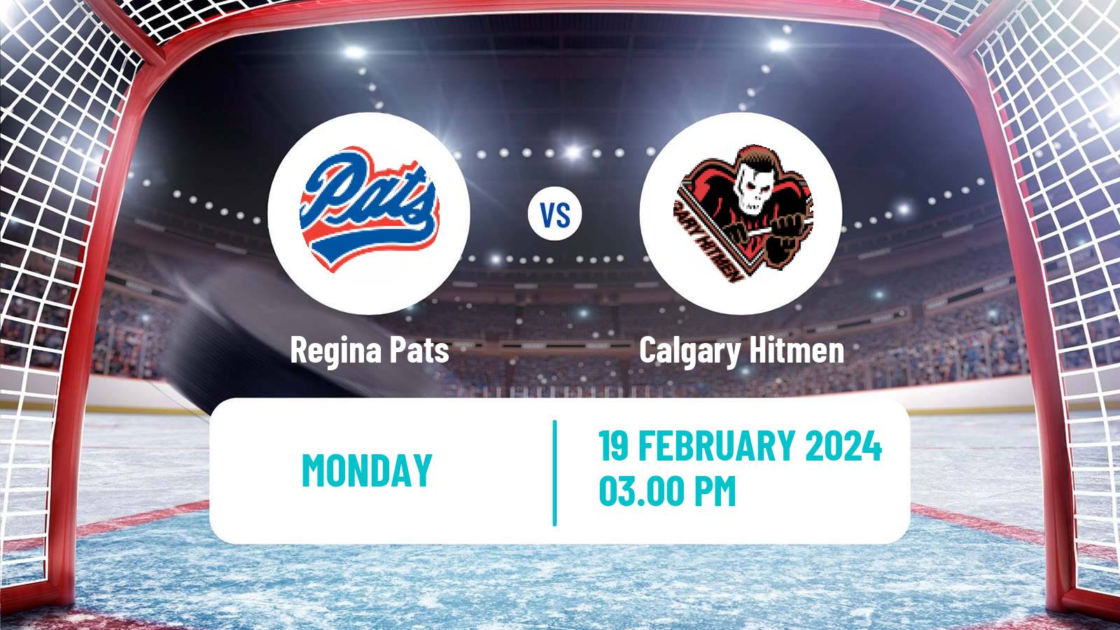 Hockey WHL Regina Pats - Calgary Hitmen