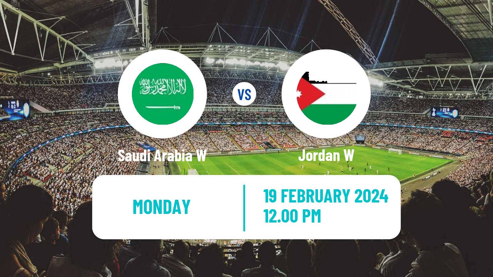Soccer WAFF Championship Women Saudi Arabia W - Jordan W