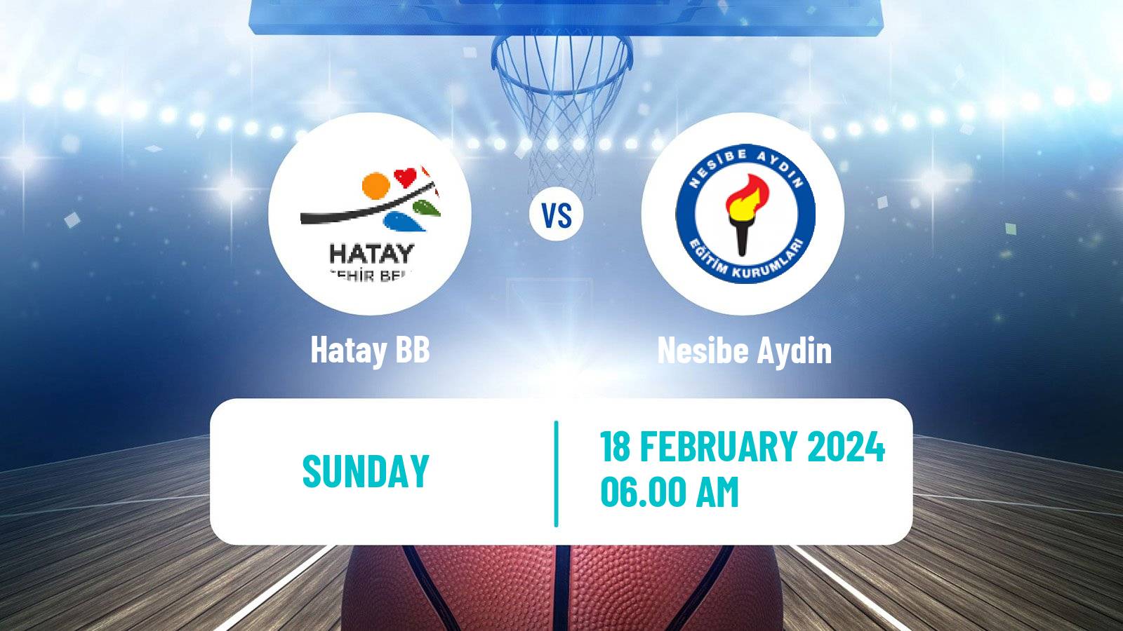 Basketball Turkish Basketball League Women Hatay BB - Nesibe Aydin