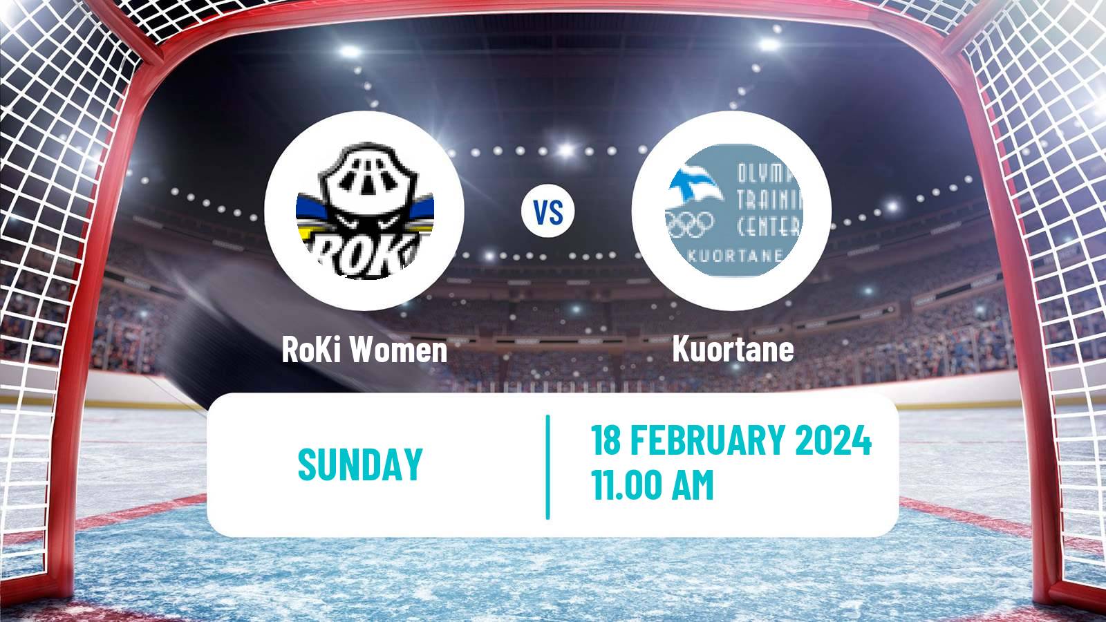 Hockey Finnish Liiga Hockey Women RoKi - Kuortane