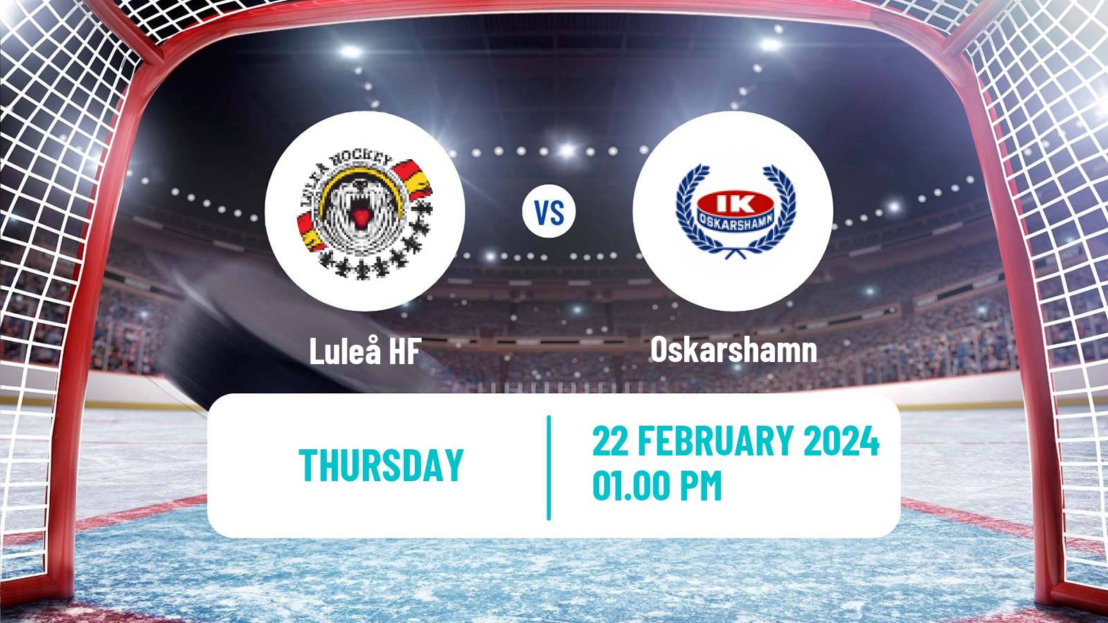 Hockey SHL Luleå - Oskarshamn