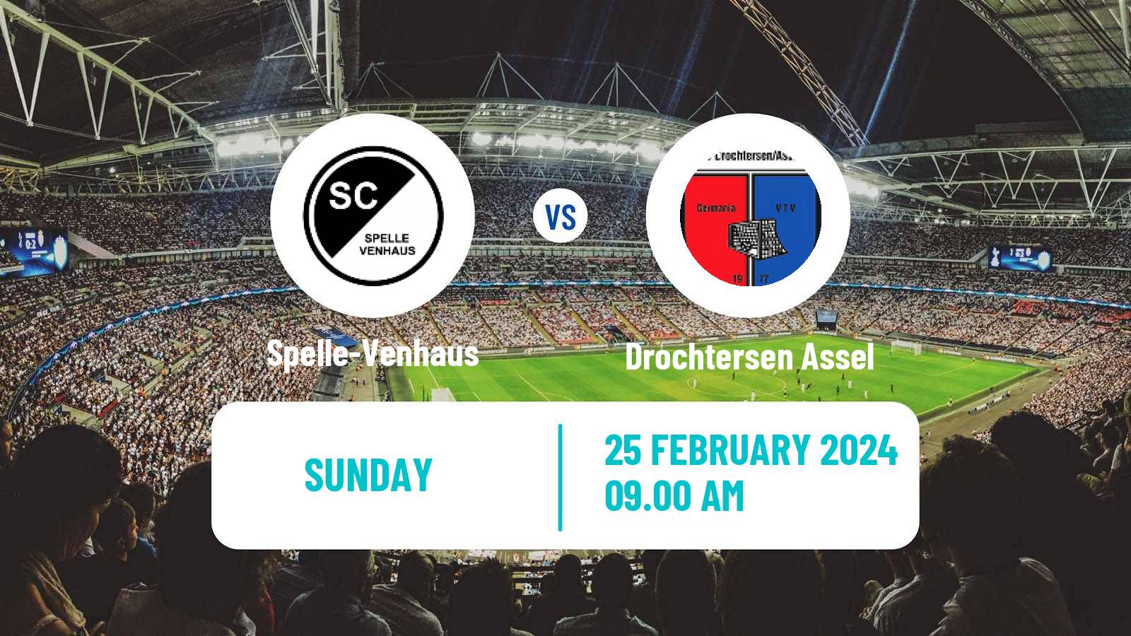 Soccer German Regionalliga North Spelle-Venhaus - Drochtersen Assel