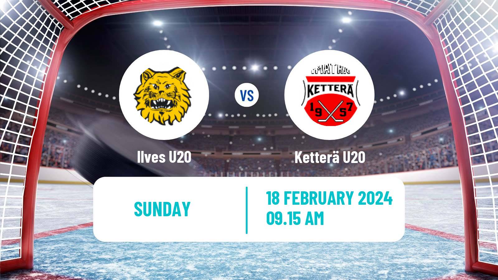 Hockey Finnish SM-sarja U20 Ilves U20 - Ketterä U20