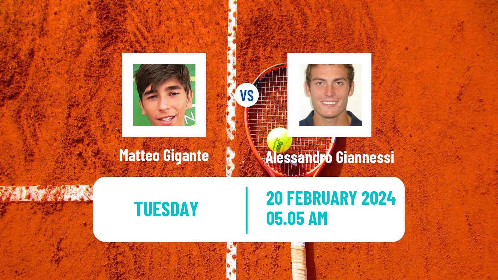 Tennis Tenerife 2 Challenger Men Matteo Gigante - Alessandro Giannessi