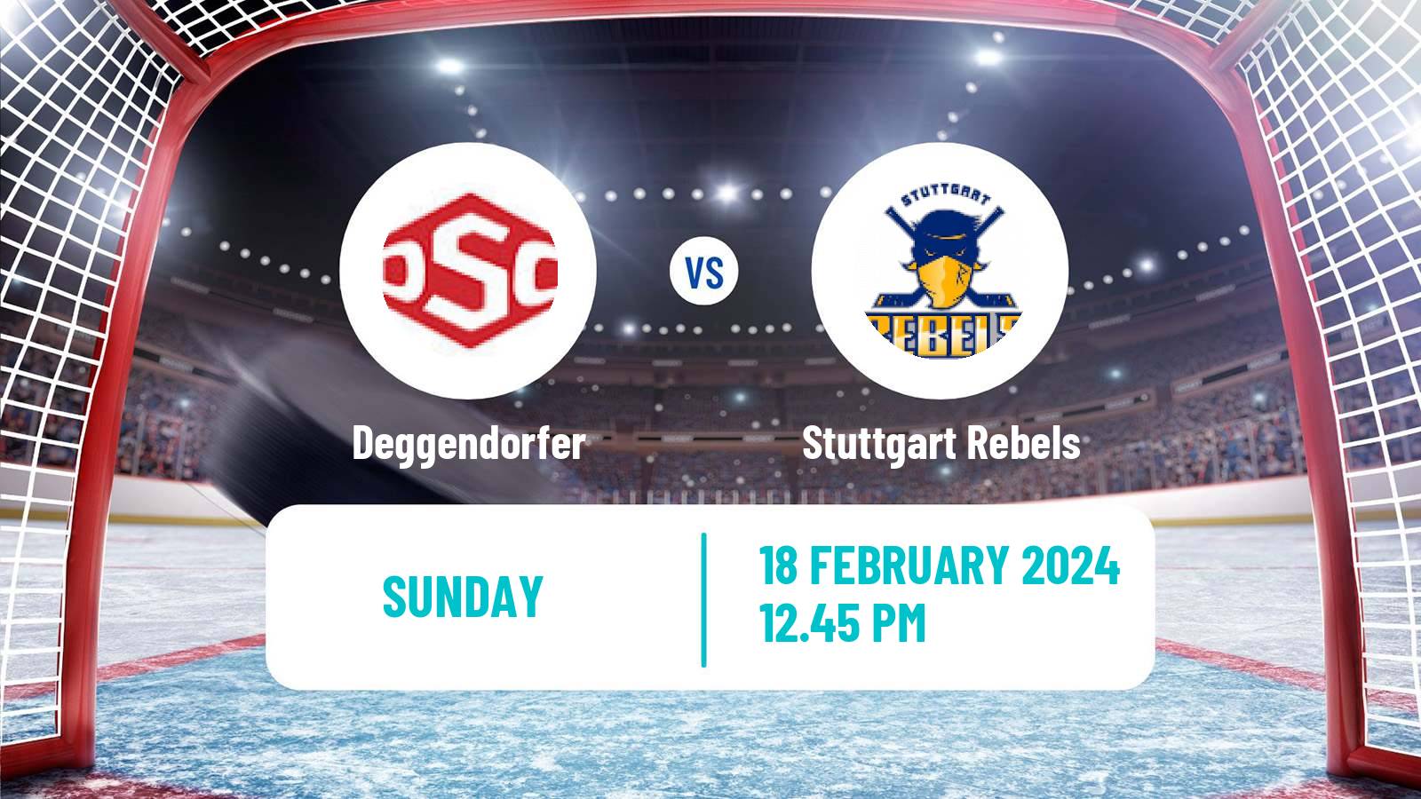 Hockey German Oberliga South Hockey Deggendorfer - Stuttgart Rebels