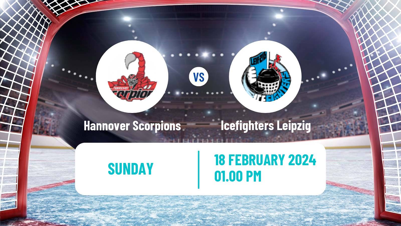 Hockey German Oberliga North Hockey Hannover Scorpions - Icefighters Leipzig