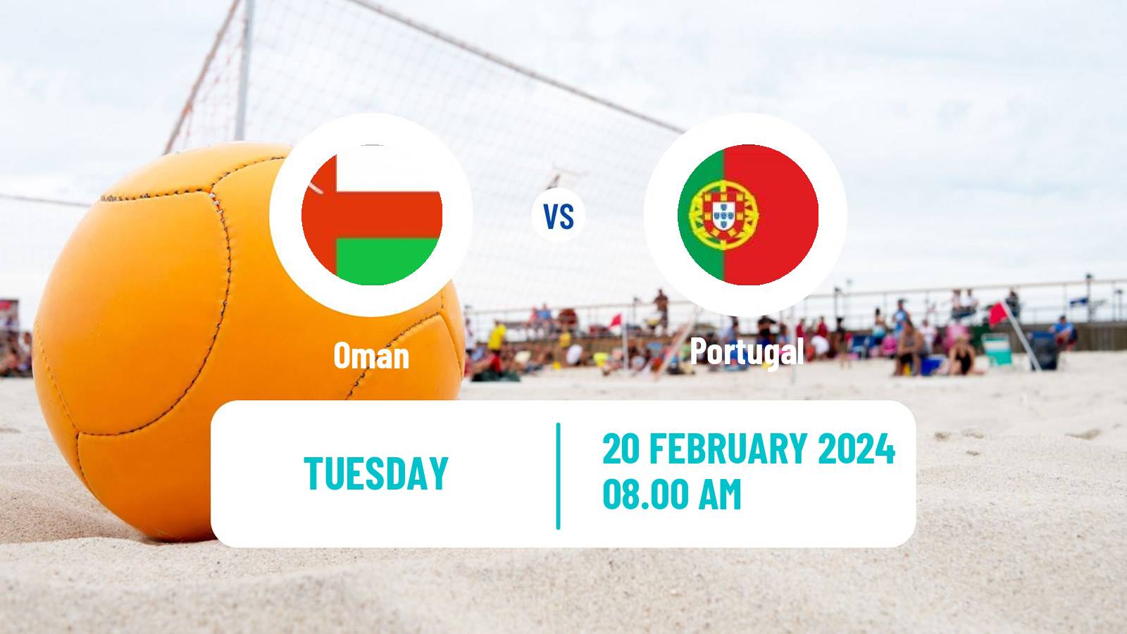Beach soccer World Cup Oman - Portugal