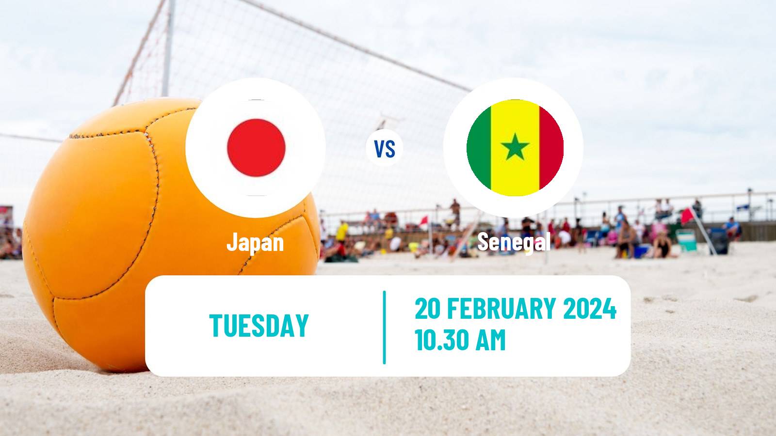 Beach soccer World Cup Japan - Senegal