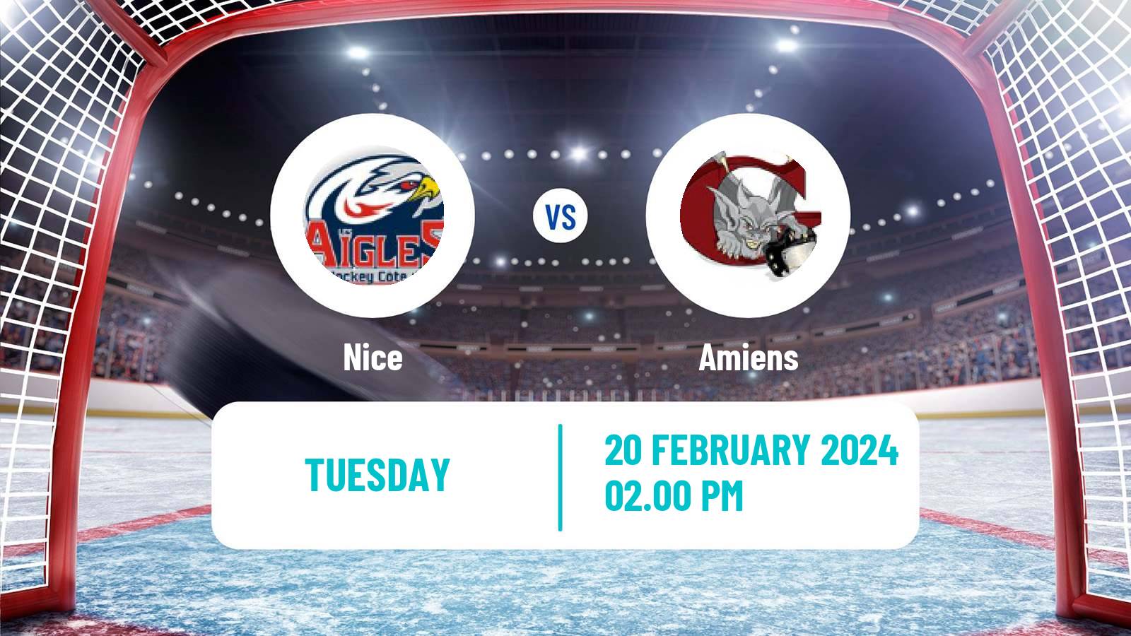 Hockey French Ligue Magnus Nice - Amiens