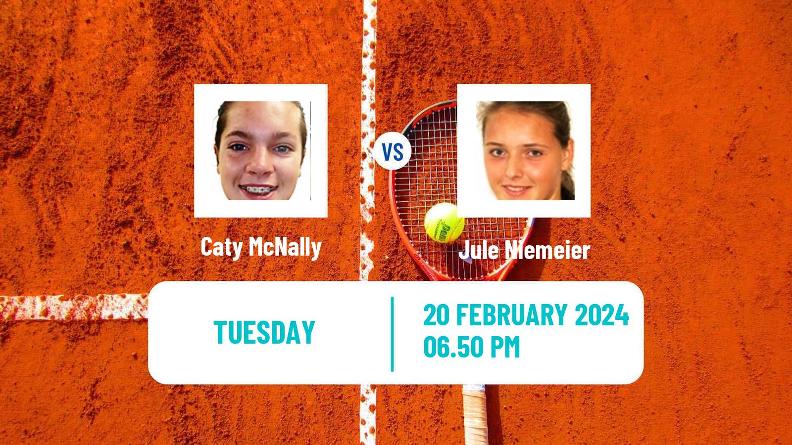 Tennis Puerto Vallarta Challenger Women Caty McNally - Jule Niemeier