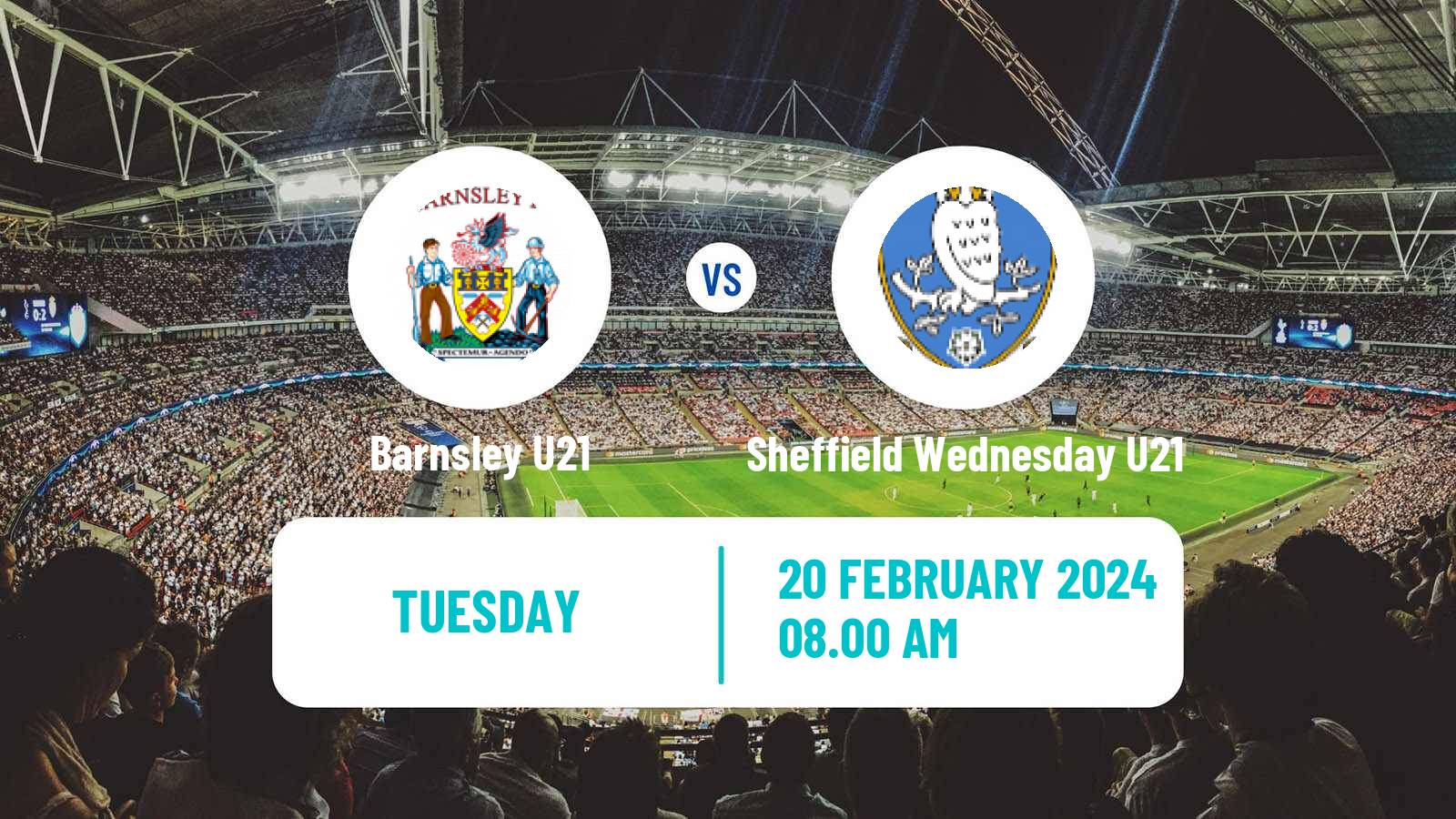 Soccer English Professional Development League Barnsley U21 - Sheffield Wednesday U21