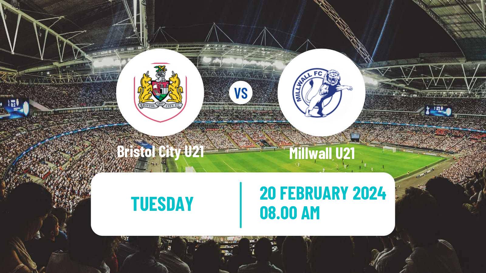 Soccer English Professional Development League Bristol City U21 - Millwall U21