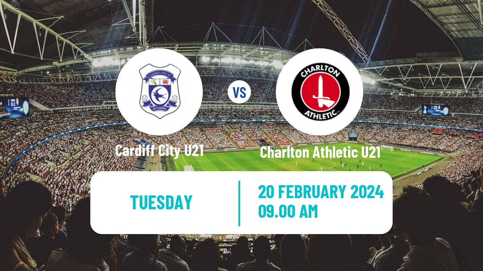 Soccer English Professional Development League Cardiff City U21 - Charlton Athletic U21