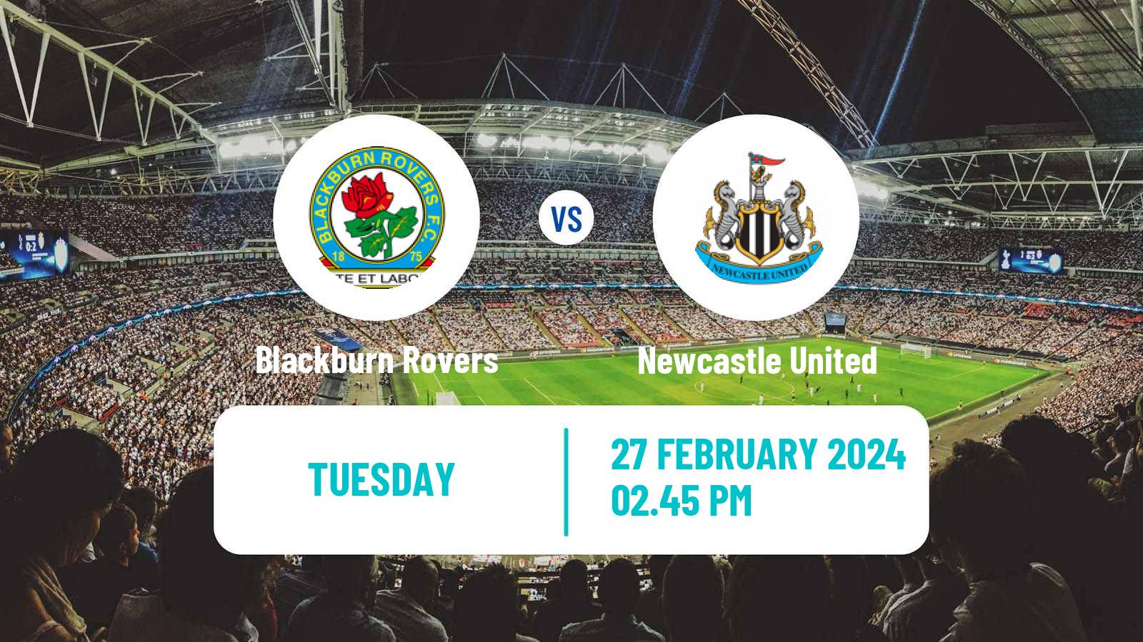 Soccer English FA Cup Blackburn Rovers - Newcastle United