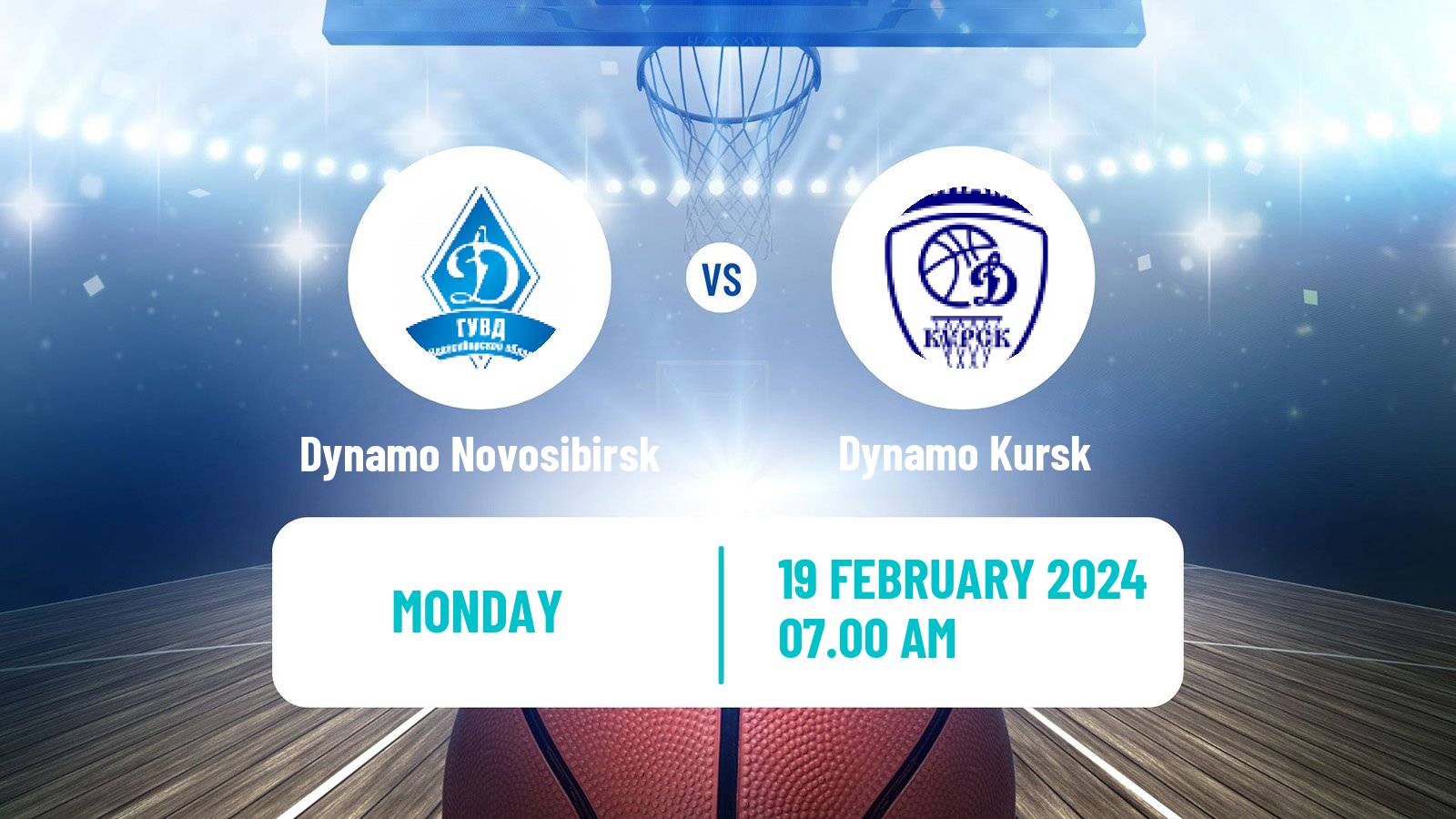 Basketball Russian Premier League Basketball Women Dynamo Novosibirsk - Dynamo Kursk