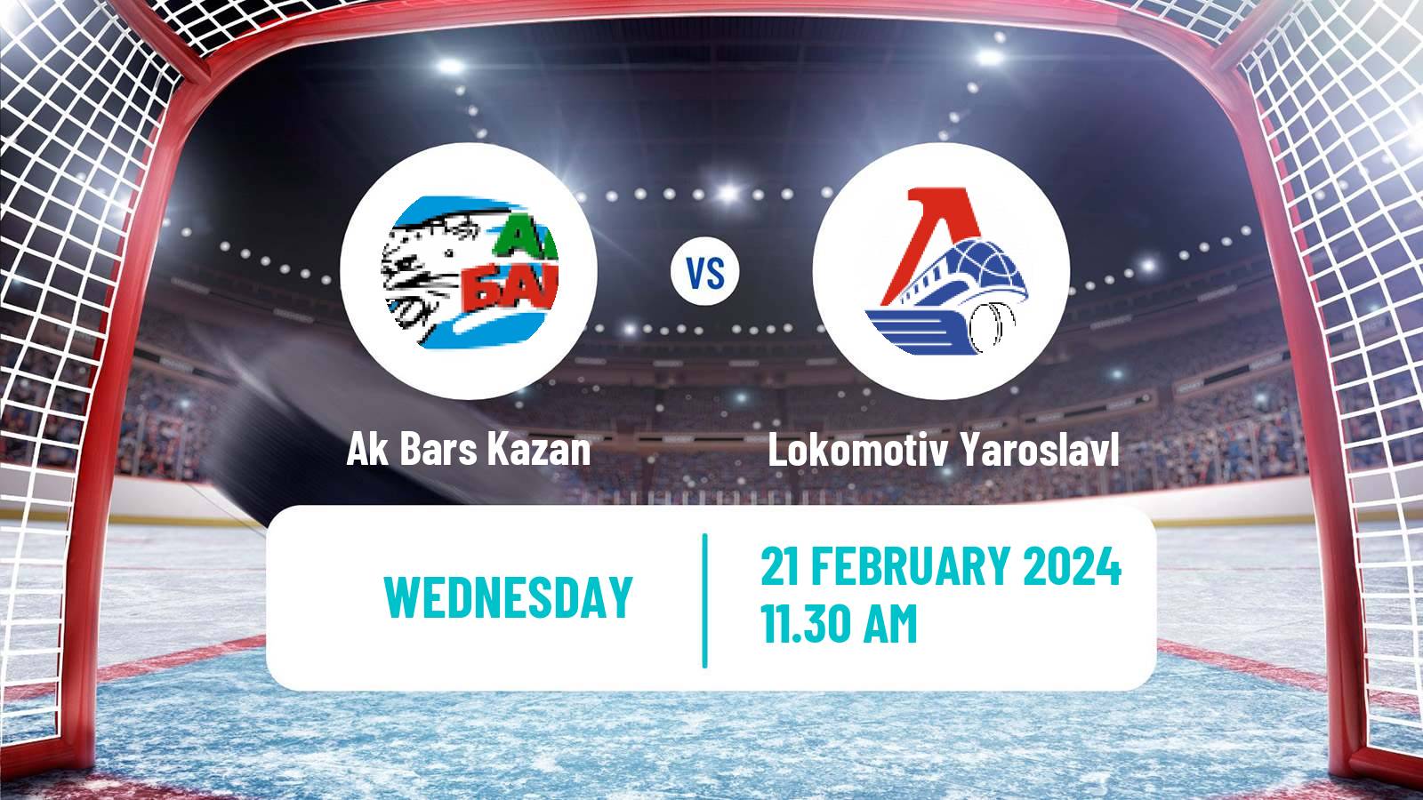 Hockey KHL Ak Bars Kazan - Lokomotiv Yaroslavl