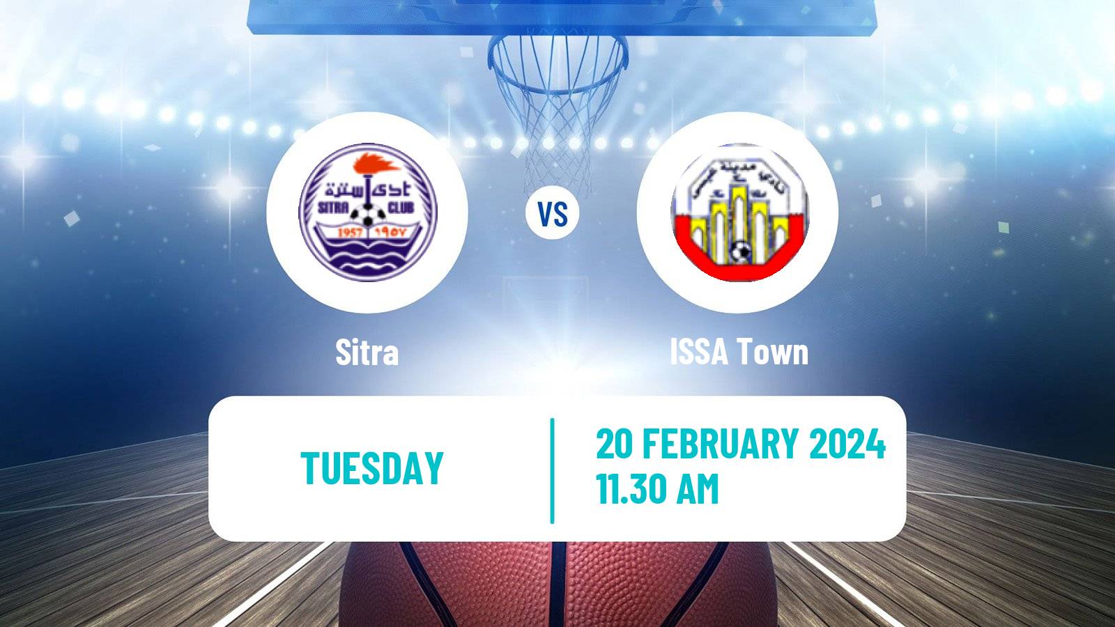 Basketball Bahraini Premier League Basketball Sitra - ISSA Town