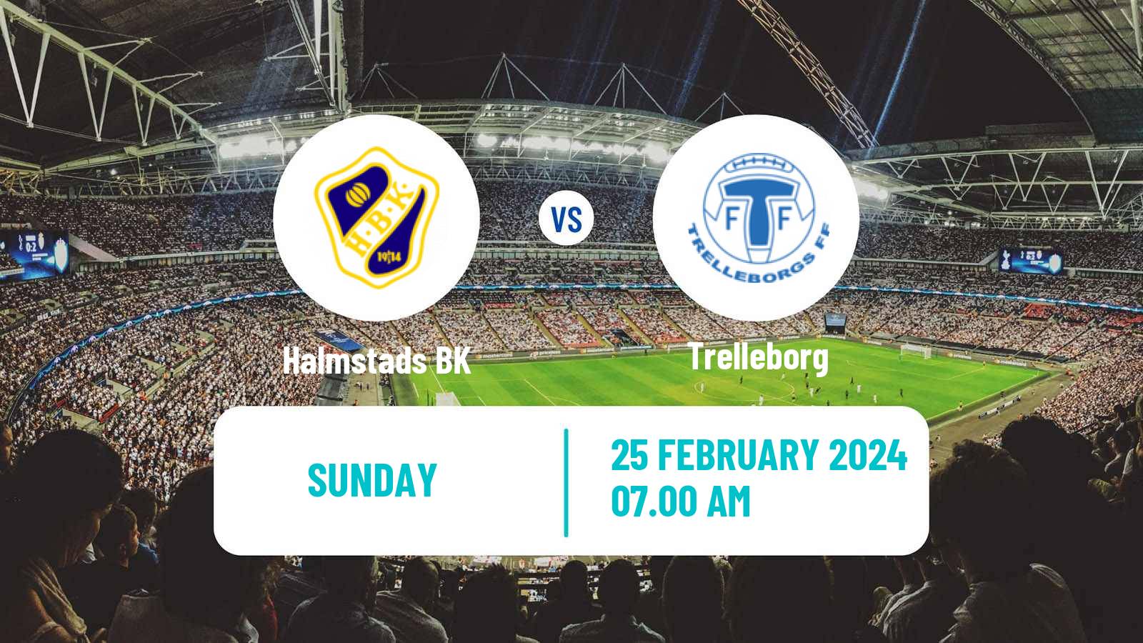 Soccer Svenska Cupen Halmstad - Trelleborg