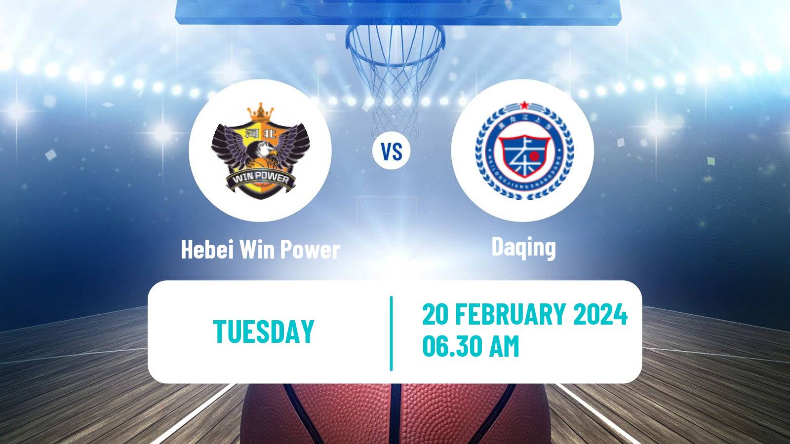 Basketball WCBA Hebei Win Power - Daqing