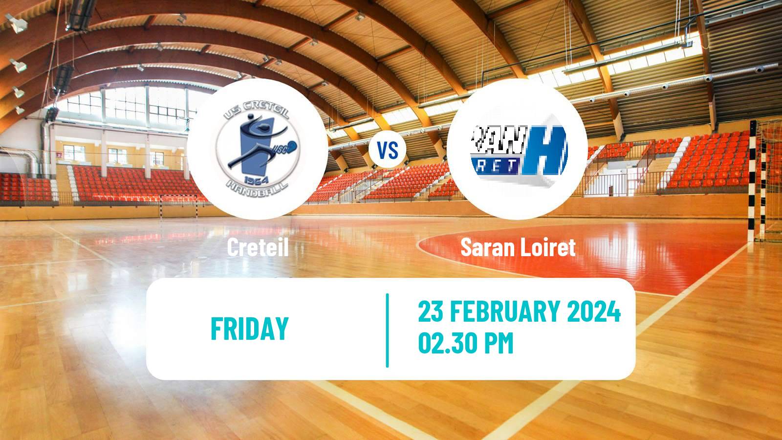 Handball French Starligue Handball Creteil - Saran Loiret